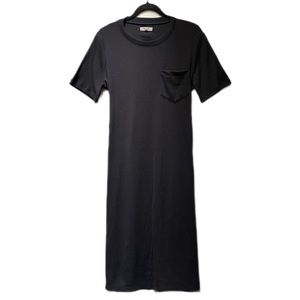 Madewell Black Jersey Lightweight Cotton Maxi Summer Dress, Women’s Size Large